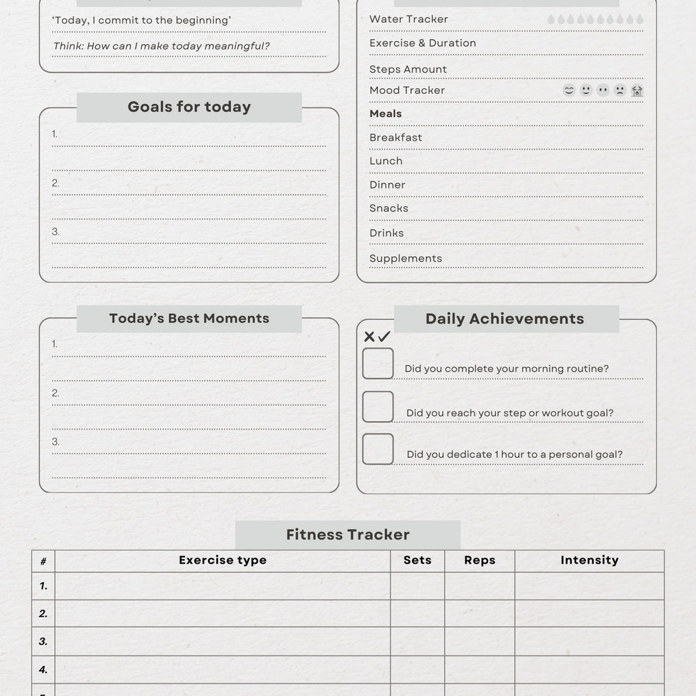 
                  
                    Achieve90 Paperback Fitness Journal & Goal Tracker
                  
                